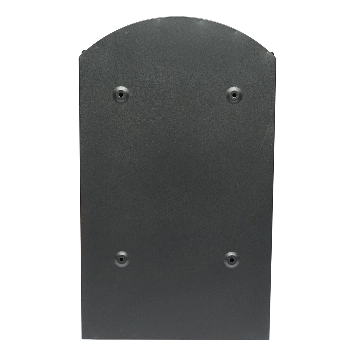 Cutie postala everest, negru antracit 410X260X90mm cu 2 chei si accesorii de prindere